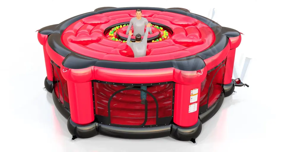 Whack a mole Fun in Black for adults commercial inflatable action game
