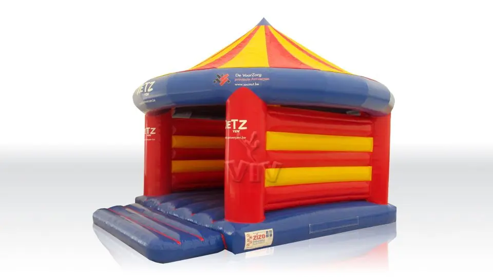 Bounce Circus with roof commercial inflatable bounce