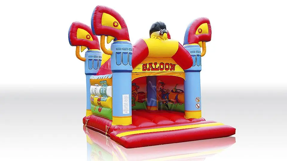 Saloon 7 x 6 with roof commercial inflatable bounce