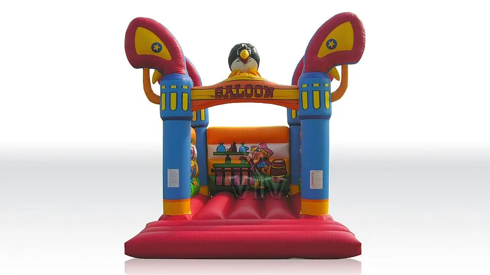 Saloon 4 x 3 without roof commercial inflatable bounce