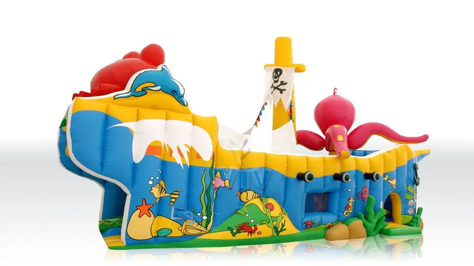 Ship Water World - Collection Unterwater World commercial inflatable ship attraction