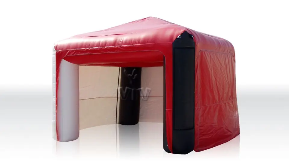 Square tent 4 x 4 m commercial promotional inflatable tent