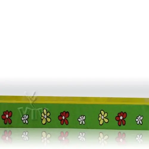 Barrier to sit on with painting (section 0,3 x 0,3) Price for 1 m commercial inflatable softplay