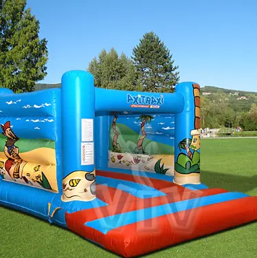 Large VIV inflatable castle for commercial bounce attraction use