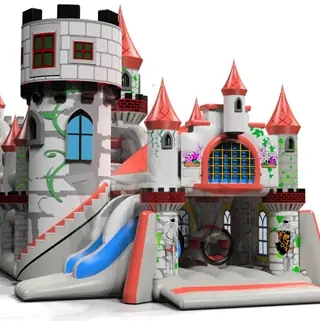 Slide Knight's Castle with Active Center - Knights Collection inflatable product