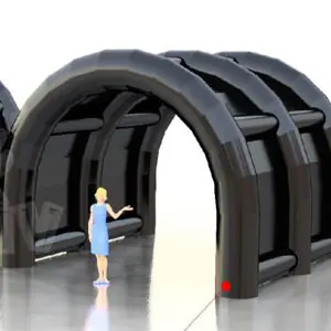 Tent Centipede 5,5 x 5,5 x 4,15 m commercial promotional inflatable tent