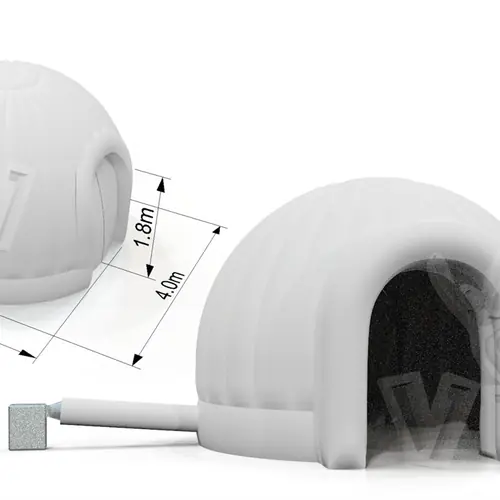 Tent Igloo 4,2 x 4 x 2,9 m commercial promotional inflatable tent