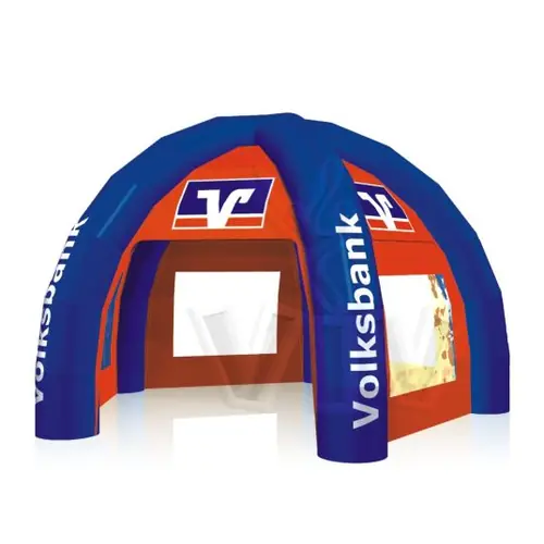 Tent Spider - 5 legs, 6 x 6 x 3,7 m commercial promotional inflatable tent