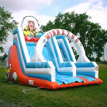Winetou inflatable slide